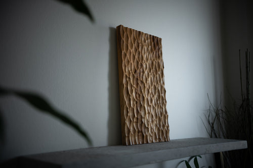 Havsbris Trätavla Ek | Liten - 38 x 22,5 cm