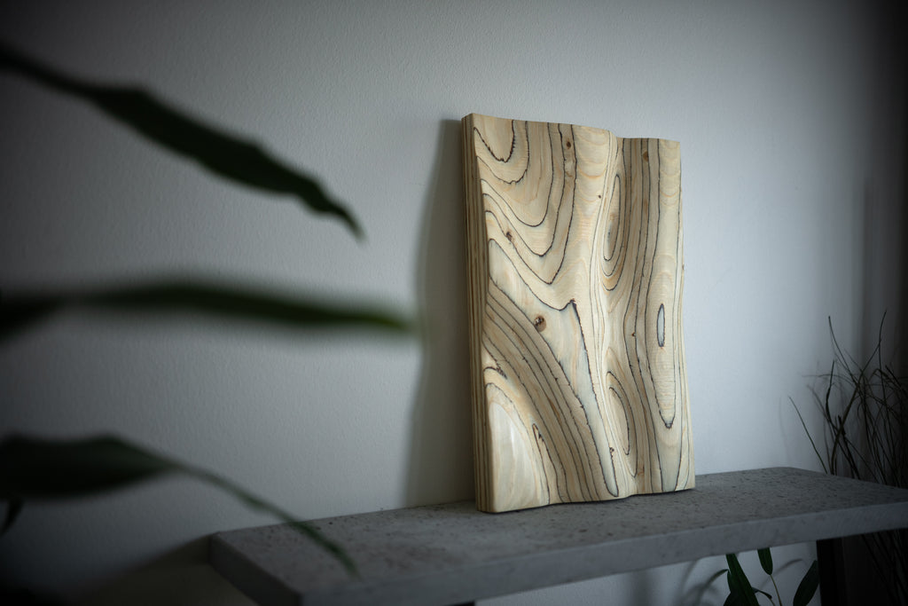 Urskog Trätavla Furu | Mellan - 40 x 30 cm