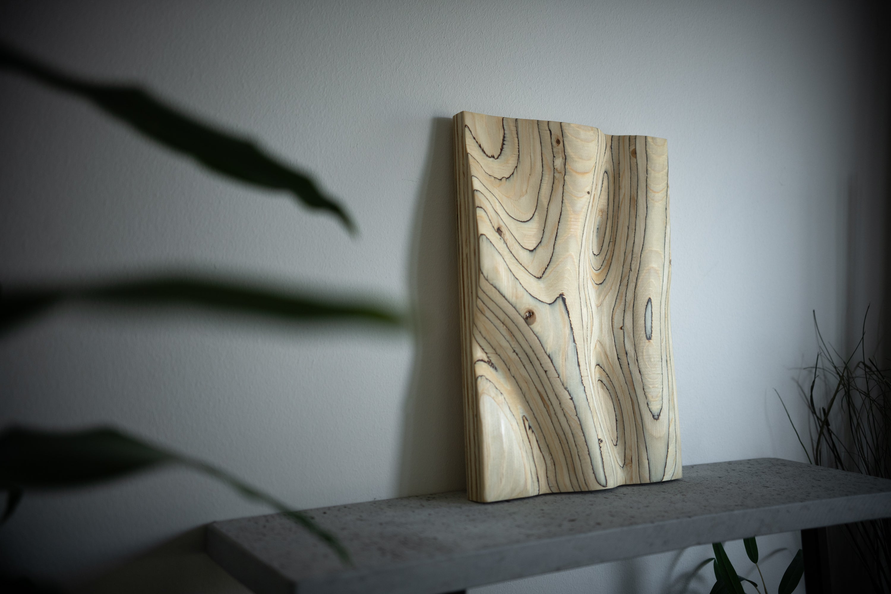 Urskog Trätavla Furu | Mellan - 40 x 30 cm