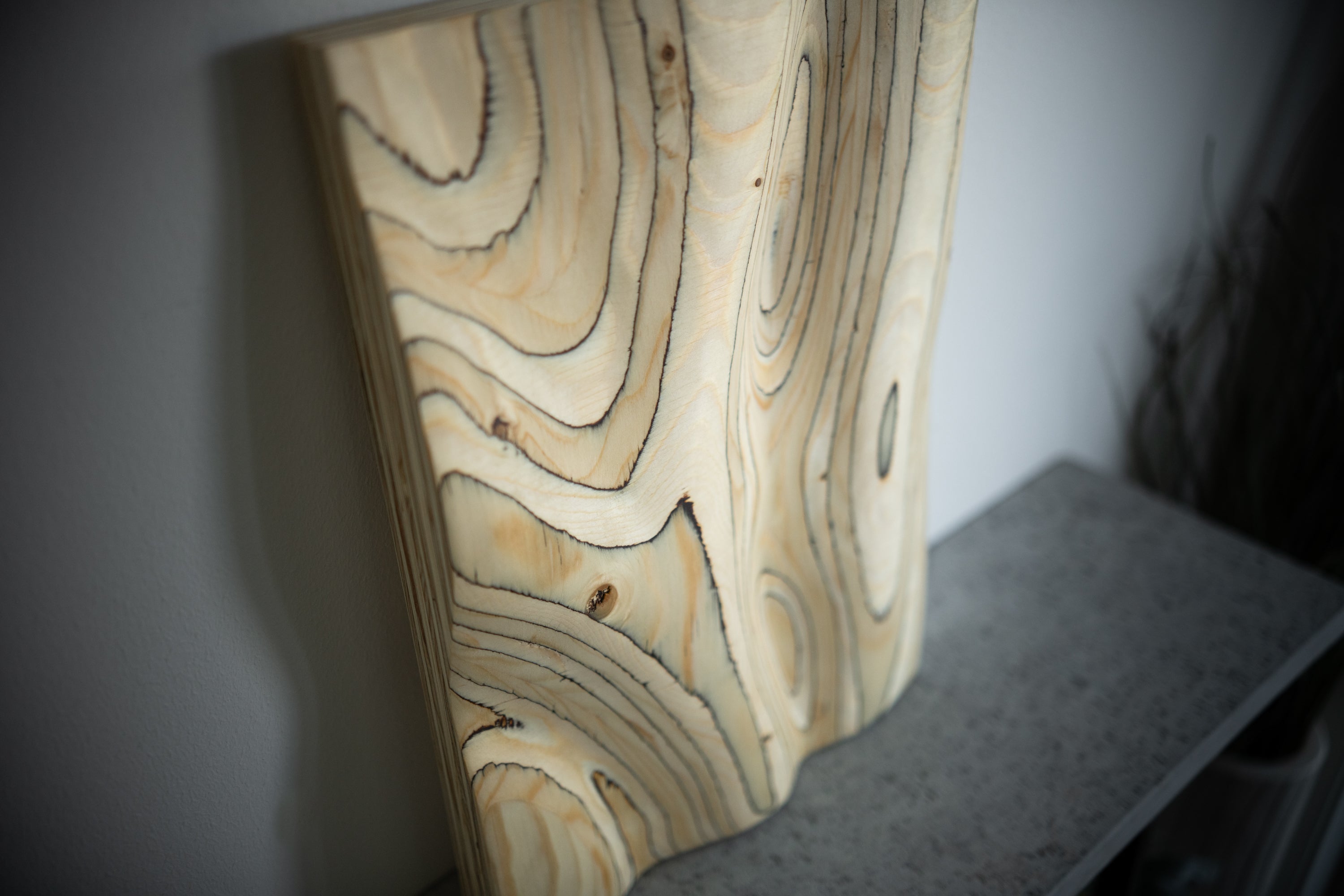 Urskog Trätavla Furu | Mellan - 40 x 30 cm