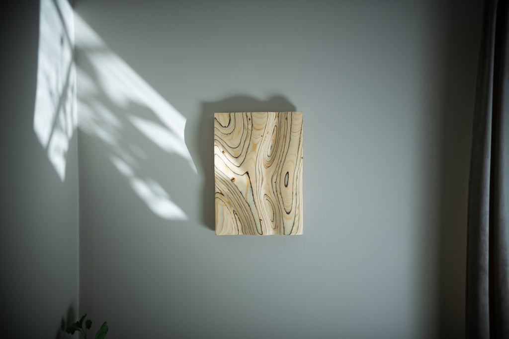 Urskog Trätavla Furu | Mellan - 40 x 30 cm